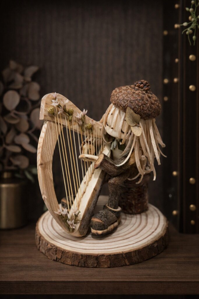 森の楽団木人形