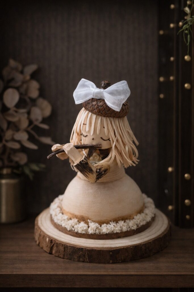 森の楽団木人形