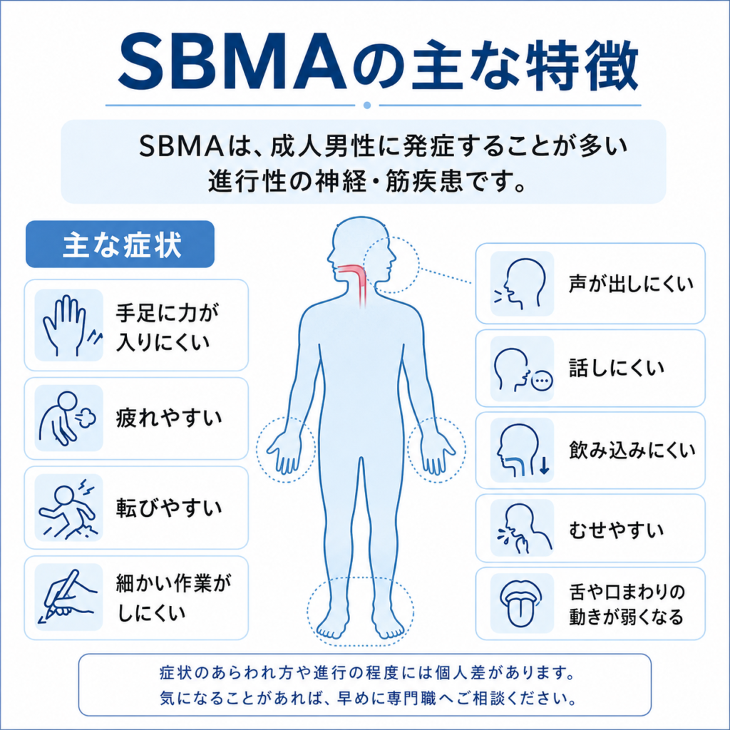SBMAの主な特徴の画像